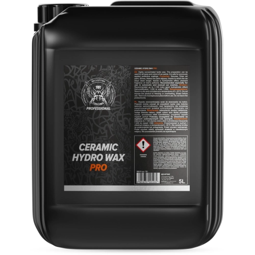 RR CUSTOMS BAD BOYS CERAMIC HYDRO WAX 5L wosk na mokro do lakieru